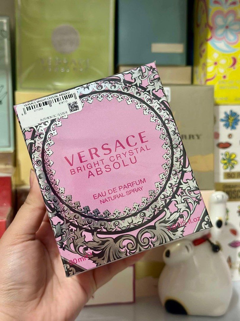 VERSACE BRIGHT CRYSTAL ABSOLU EDP (Category: Fragrance & Deodorants) located in Quezon City. Submitted by embereshop2 (Listing ID 1462793537, Image 1). Description: 📌Please read the last image carefully - all details are already provided. ❗️Offers below the regular price will no longer be entertained. Thank you for understanding. 💰 Mode of Payment (MOP): GCash 📦 Mode of Delivery (MOD): • Lalamove (Same-day delivery) • J&T Express (1–2 days) 📍