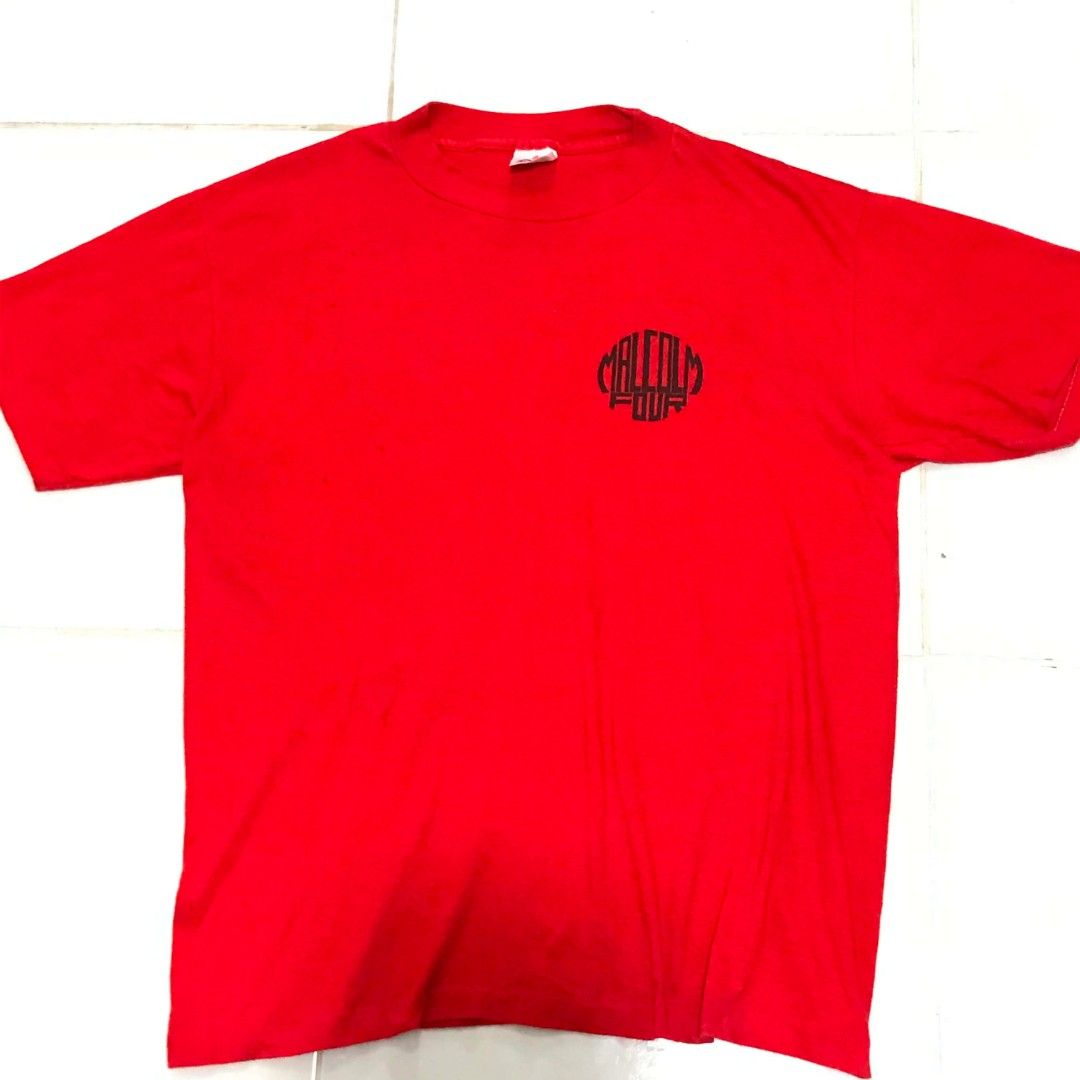 VINTAGE 80S MALCOM SINGLE STITCH TEE SHIRT XL (Category: Tshirts & Polo Shirts ) located in Cavite. Submitted by justthrift06 (Listing ID 1462826537, Image 2). Description: DIMENSION 24X30 GOOD CONDITION SHIPPING NATIONWIDE.