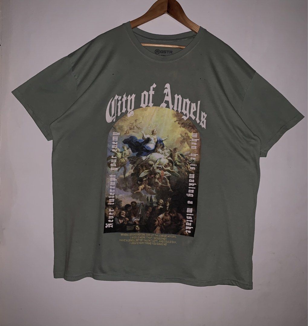 VINTAGE ANGEL TEE (Category: Tshirts & Polo Shirts ) located in Angeles City. Submitted by browsetheracks (Listing ID 1462802752, Image 3). Description: FOR SALE ANGELS AND DEMONS GRAPHIC ART TEE SIZE XL ON RGSTR TAG (26×30) IN EXCELLENT CONDITION! ₱550+SHIPPING FEE DM ME FOR MORE INFO 🔌 Note: Every item is photographed accurately to showcase its actual condition. Before shipping, each garment is meticulously cleaned, steam ironed, polished, deo