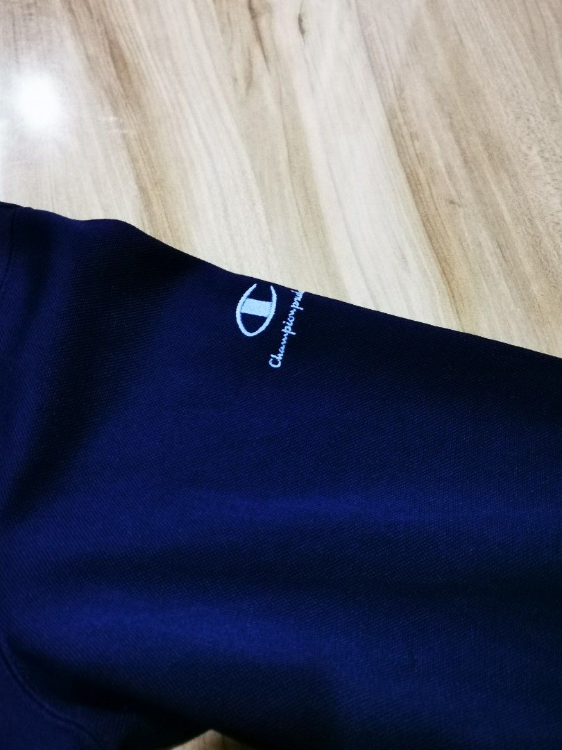 Vintage Champion Track Jacket (Category: Luxury Apparel) located in Angat. Submitted by kdthr1ft (Listing ID 1462802222, Image 3). Description: dimes: 21W 25L color rate: 10/10 issue: check slides.