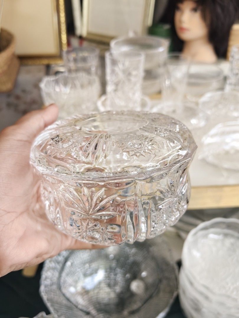 vintage cut crystal trinket box (Category: Dinnerware & Cutlery) located in Calamba. Submitted by princesspauliney. (Listing ID 1462714874, Image 3). Description: 600+50 for packaging Shoppee check out Jnt direct courier 📌 Calamba laguna First to pay basis.