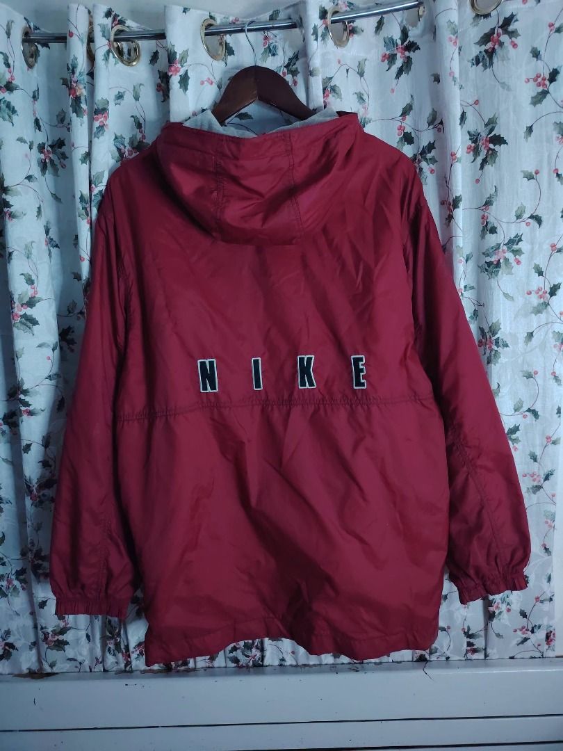 VINTAGE NIKE SNAPBUTTON EMBROIDERED JACKET // XXL (Category: Coats, Jackets and Outerwear) located in Legazpi City. Submitted by urbangarmentsarch4500 (Listing ID 1462760167, Image 1). Description: VINTAGE NIKE SNAPBUTTON EMBROIDERED JACKET Good Condition 2XL W 25 L 31 all functions working check pics for details needs deepwash missing lace Color rate 9.8/10 or better GRAB P1.4k (Automatically YOURS)⛓️ --- ‼️w/ FREE STICKERS FOR EVERY PURCHASE⁉️ 