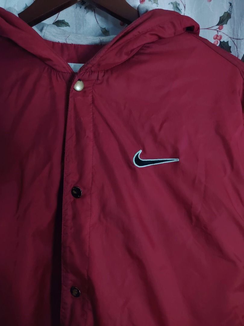VINTAGE NIKE SNAPBUTTON EMBROIDERED JACKET // XXL (Category: Coats, Jackets and Outerwear) located in Legazpi City. Submitted by urbangarmentsarch4500 (Listing ID 1462760167, Image 3). Description: VINTAGE NIKE SNAPBUTTON EMBROIDERED JACKET Good Condition 2XL W 25 L 31 all functions working check pics for details needs deepwash missing lace Color rate 9.8/10 or better GRAB P1.4k (Automatically YOURS)⛓️ --- ‼️w/ FREE STICKERS FOR EVERY PURCHASE⁉️ 