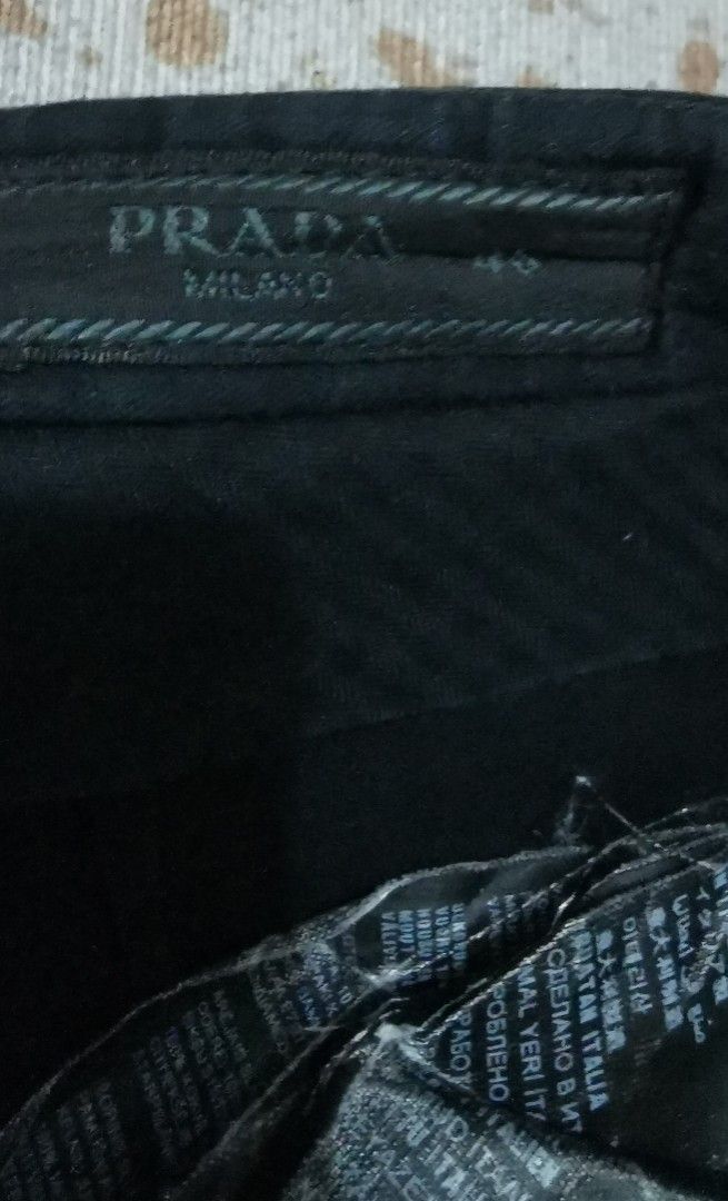 Vintage prada Milano trouser (Category: Trousers) located in San Jose. Submitted by thrift_ni_sir (Listing ID 1462848136, Image 1). Description: Vintage No major flaws MOD j&t Add shipping fee MOP gcash.
