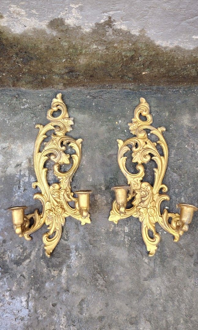 Vintage wall scone (Category: Lighting) located in Caloocan City. Submitted by zenmountain-d8b1c0 (Listing ID 1462686613, Image 3). Description: Cod.