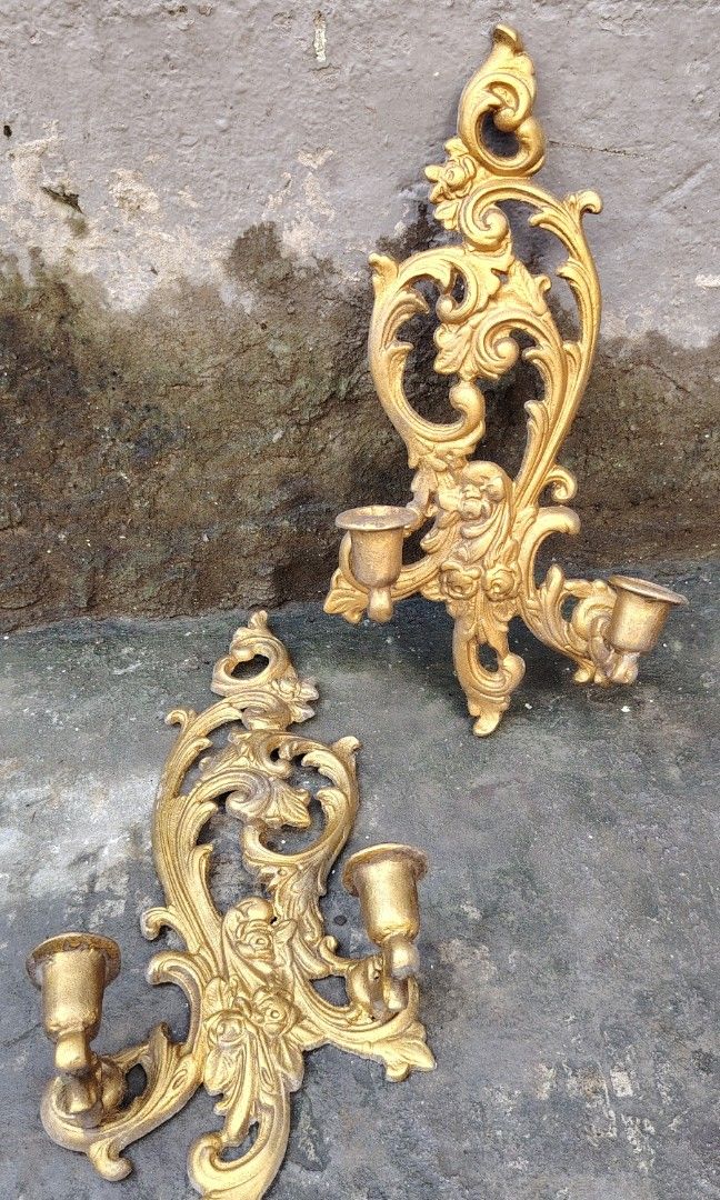 Vintage wall scone (Category: Lighting) located in Caloocan City. Submitted by zenmountain-d8b1c0 (Listing ID 1462686613, Image 2). Description: Cod.