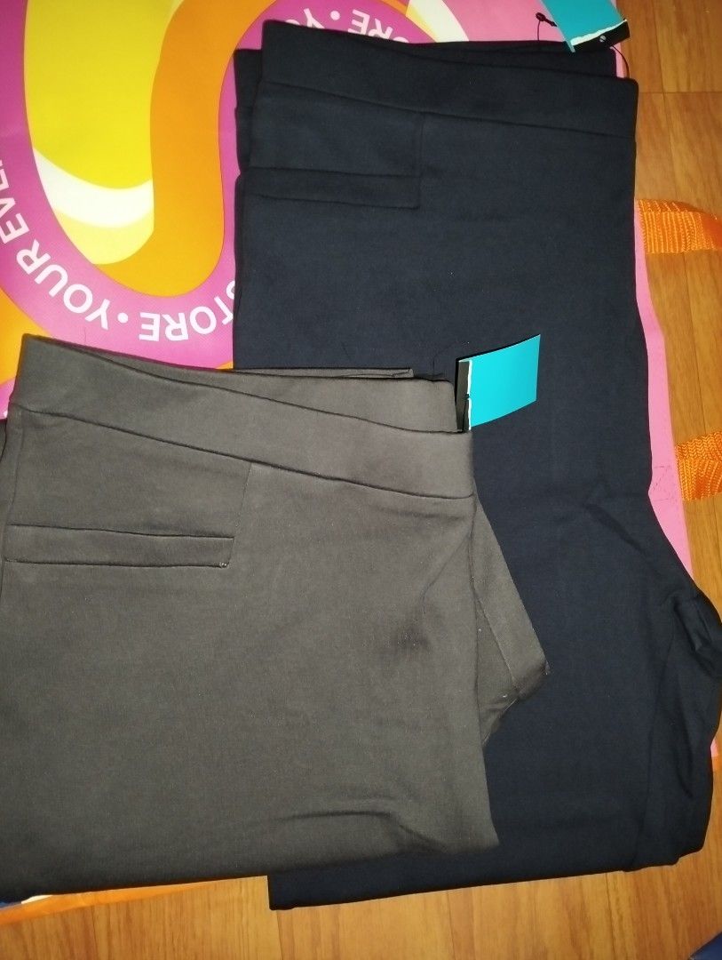 Vivant 2XL Navy Blue & Grey Pants (Category: Other Bottoms) located in Caloocan City. Submitted by girlshopmcollection (Listing ID 1462856983, Image 1). Description: - Brand new Vivant Pants (2 pairs: 1 Black, 1 Grey) - Size: XL - Features: Comfortable waistband, functional pockets - Condition: Brand new with tags still attached - Versatile: Great for casual outings or dressing up.
