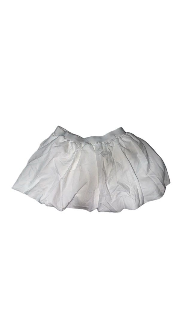 White Bubble Mini Skirt 🎀 | Coquette / Y2K (Category: Skirts) located in Floridablanca. Submitted by rizwnl (Listing ID 1462719499, Image 2). Description: Super cute and feminine white bubble/balloon skirt! Perfect for coquette, Y2K, Korean-inspired & casual outfits 🤍 • Color: White • Style: Bubble / balloon mini skirt • Elastic waistband • Adjustable drawstring • Great for tops, baby tees, blouses & cardigans 📩 DM for measurements / additiona