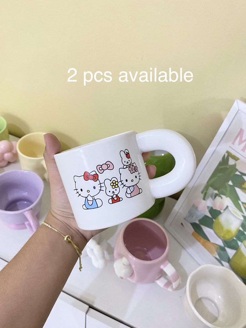 WHITE HELLO KITTY MUG (Category: Coffee & Tea Tableware) located in Dasmarinas. Submitted by hannah.oakph (Listing ID 1462771219, Image 1). Description: .