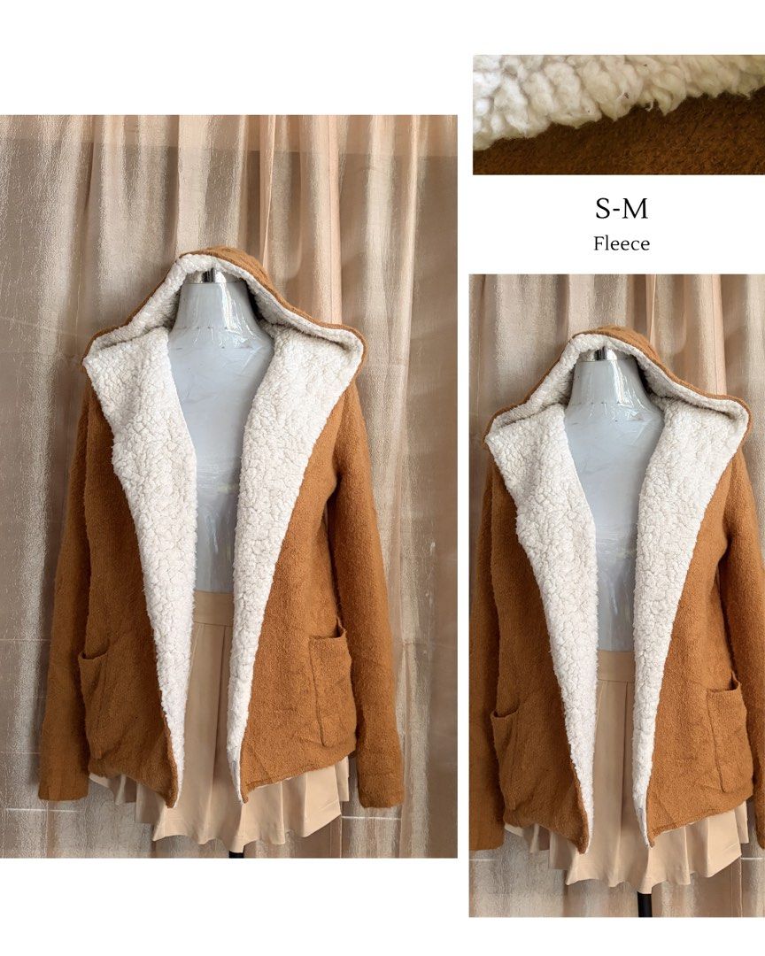 Winter Jacket Coat Hood (Category: Coats, Jackets and Outerwear) located in Palayan City. Submitted by ms.el.apparel (Listing ID 1462690997, Image 3). Description: Faux fur, fleece.