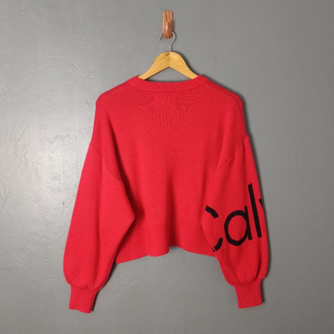 Women's - Calvin Klein (Category: Coats, Jackets and Outerwear) located in Bacolod City. Submitted by drop.ph (Listing ID 1462835909, Image 3). Description: Calvin Klein - Wool Knit Sweater Authentic *Oversized *Size XS - 21-W, 19-L *Excellent *No Flaws *Price: 1,500php *Add SF if outside Bacolod City .