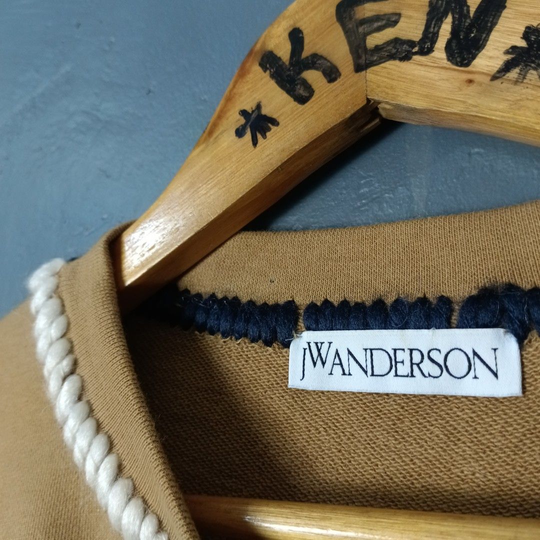 Women's - JW Anderson (Category: Coats, Jackets and Outerwear) located in Bacolod City. Submitted by drop.ph (Listing ID 1462836558, Image 3). Description: JW Anderson Asymmetric Contrast Stitch Sweatshirt *Size M - 18.5x24.5, 26.5 Back *Excellent *No Flaws *Price: 1,200php *Add SF if outside Bacolod City .