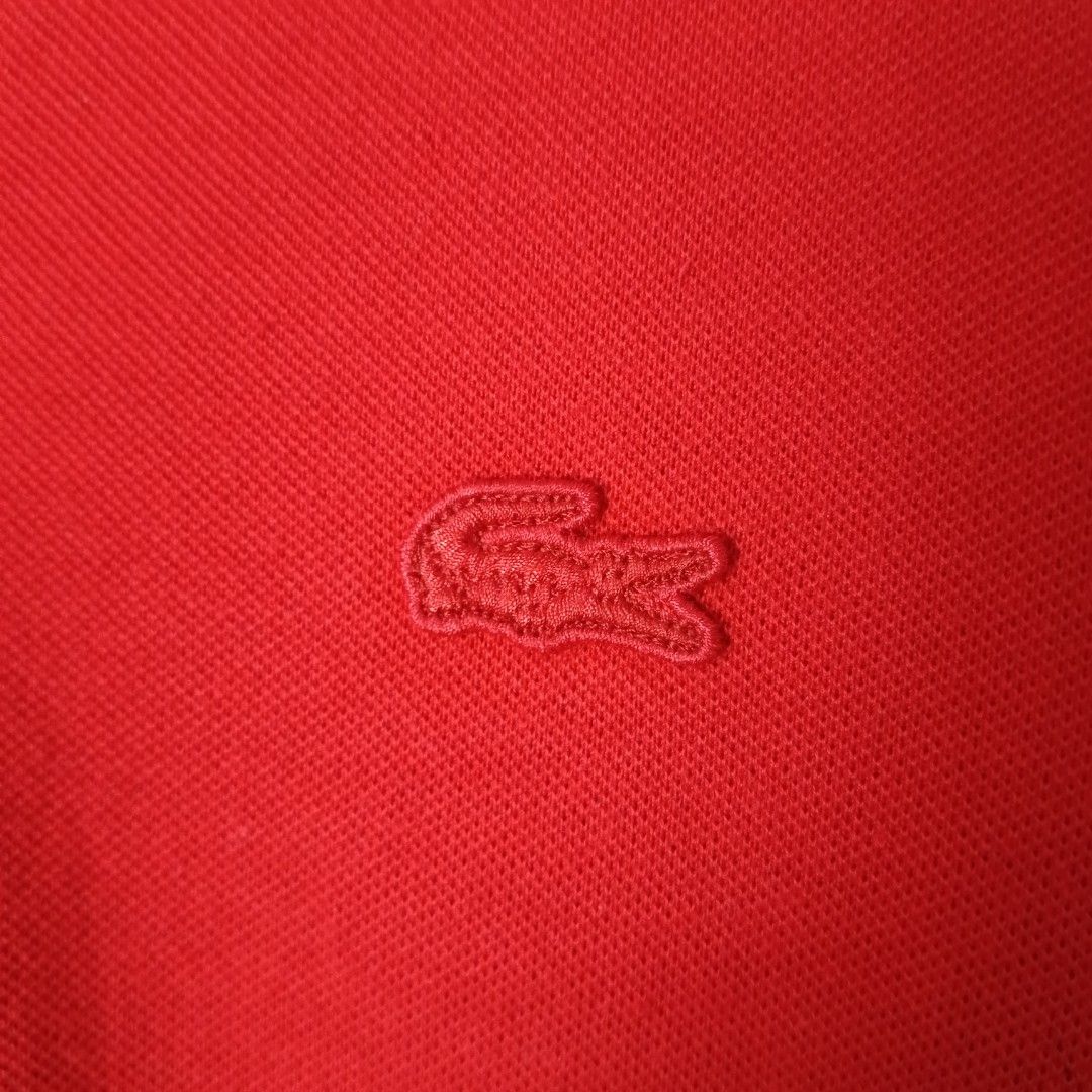 Women's - Lacoste (Category: Longsleeves) located in Bacolod City. Submitted by drop.ph (Listing ID 1462780459, Image 3). Description: Lacoste - Slim *Size XS fits S - 17x22 *Excellent cloth *Minor oil stain, slight loose patch *Price: 1,000php *Add SF if outside Bacolod City .
