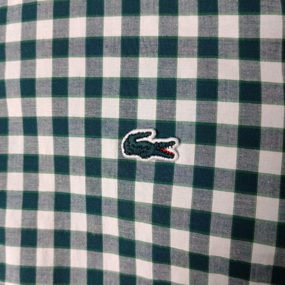 Women's - Lacoste (Category: Longsleeves) located in Bacolod City. Submitted by drop.ph (Listing ID 1462781822, Image 3). Description: Lacoste - Check L/s Authentic *Size XS - 16x23 *Excellent cloth *Minor stain armpits *Price: 680php *Add SF if outside Bacolod City .