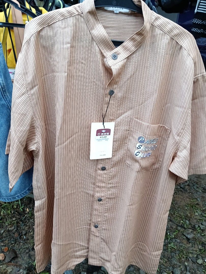Y2K vintage 90's (Category: Chinos) located in Antipolo. Submitted by vastgem_4c8da8 (Listing ID 1462720048, Image 1). Description: vintage PAGELO second club 90's japanese streetwear Branded collar stripe orange or city boy Aesthetic .