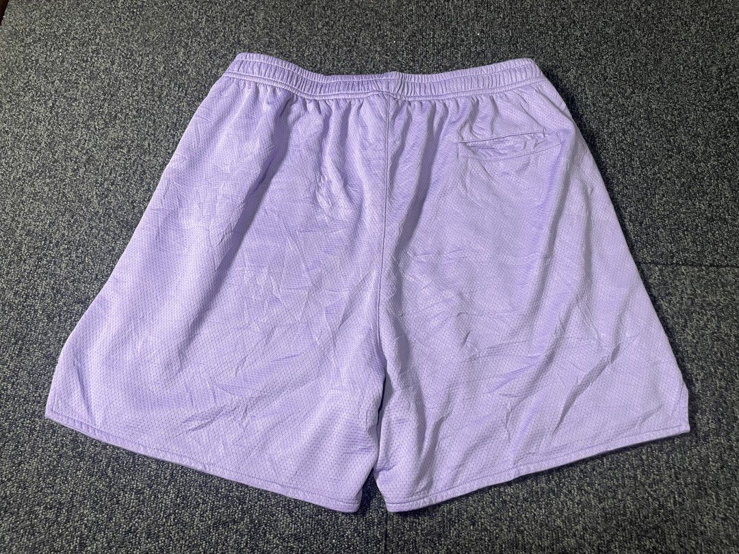 Youngla Mesh Shorts Lavender (Category: Shorts) located in Cebu City. Submitted by lucky.finds.ph (Listing ID 1462833683, Image 1). Description: - Brand: Youngla - XL - 32 x 17 - Color: Lavender - Material: Breathable Mesh - Features: Elastic waistband with drawstring, front pockets, back pocket - Style: Great for sports or casual wear - Details: Unique drawstring ends.