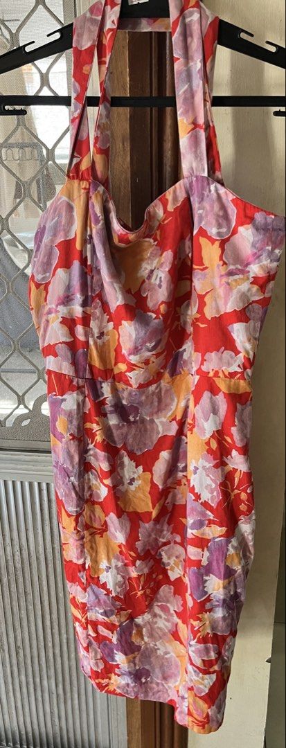 Zara dress (Category: Dresses) located in Bacoor. Submitted by ayit. (Listing ID 1462713971, Image 3). Description: - Brand: Zara - Size: Medium (EU 38 / UK 10 / US 6) - Design: Vibrant floral print with red, orange, and purple hues - Style: Perfect for casual outings or summer events - Condition: Excellent, pre-loved - Meetup Location: Citta Italia Subdivision, Bacoor, Cavite Sf inc .