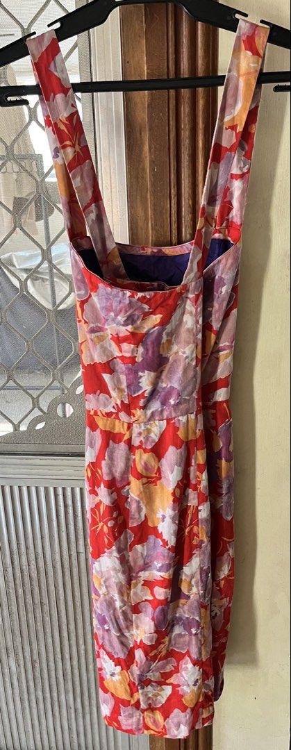 Zara dress (Category: Dresses) located in Bacoor. Submitted by ayit. (Listing ID 1462713971, Image 2). Description: - Brand: Zara - Size: Medium (EU 38 / UK 10 / US 6) - Design: Vibrant floral print with red, orange, and purple hues - Style: Perfect for casual outings or summer events - Condition: Excellent, pre-loved - Meetup Location: Citta Italia Subdivision, Bacoor, Cavite Sf inc .
