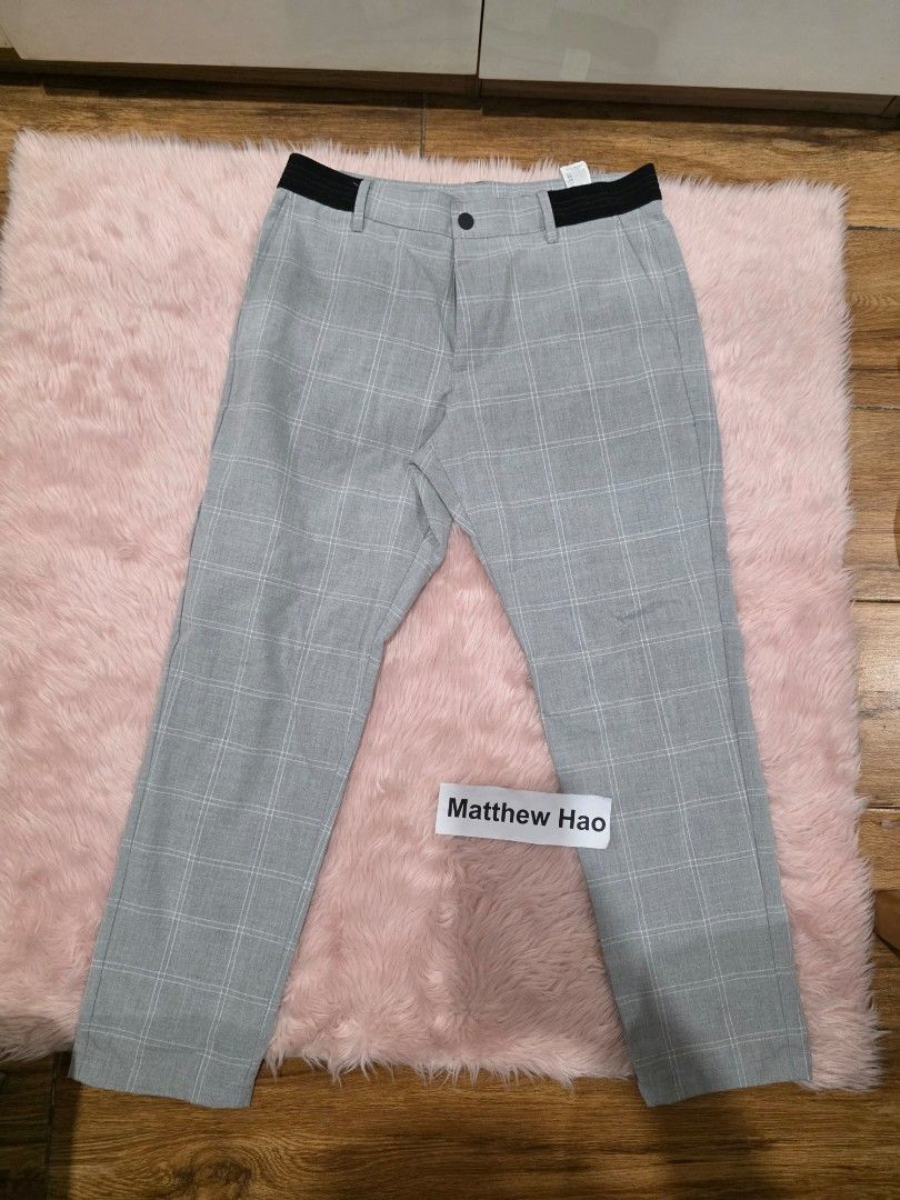 Zara trousers driver pants men (Category: Trousers) located in Manila. Submitted by machoxmatt (Listing ID 1462882820, Image 1). Description: used 2-3x size: medium waist: 15.5 inches (still expandable 1-2 inches) length: 35.5 inches (altered) mop:bdo/gcash shipping at buyer's expense.
