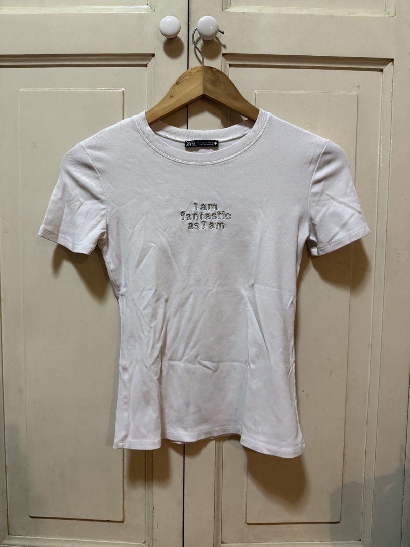 Zara White Top Size S (Category: Shirts) located in Quezon City. Submitted by kg.cart (Listing ID 1462809589, Image 1). Description: .