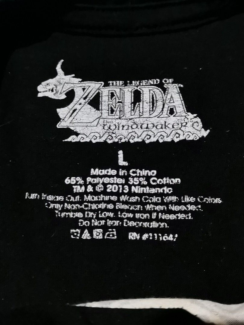 Zelda aop t shirt (Category: Shirts) located in San Pedro. Submitted by thriftersthrift (Listing ID 1462867533, Image 3). Description: Width(inches) :19 Length(inches) :25 Good condition Already wash Color rate : 9.5 /10 🌵ALL ITEMS ARE FROM UKAY BALE SO MANAGE YOUR EXPECTATION 🌵 ASK SELLER FOR MORE INFORMATION COLOR MAY CHANGE TRU LIGHTING.