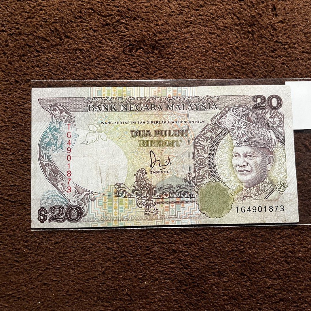 20 ringgit (Category: Currency) located in Kamunting. Submitted by zulkifli1879651 (Listing ID 1459245229, Image 1). Description: 20 ringgit lama.