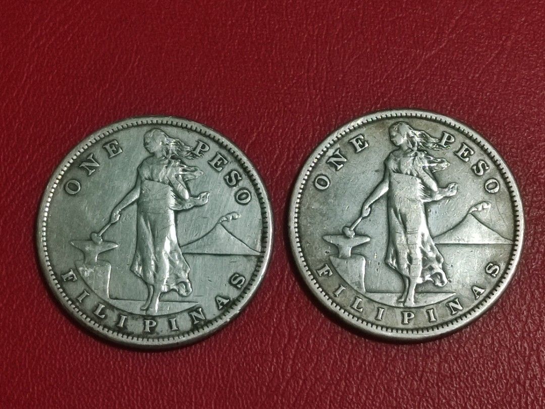 2pcs 1907 One Peso USPI Silver Coins (Category: Currency) located in Lipa City. Submitted by mark_collections (Listing ID 1459185515, Image 2). Description: 2pcs 1907 One Peso USPI Silver Coins Mode of Payment: Gcash.