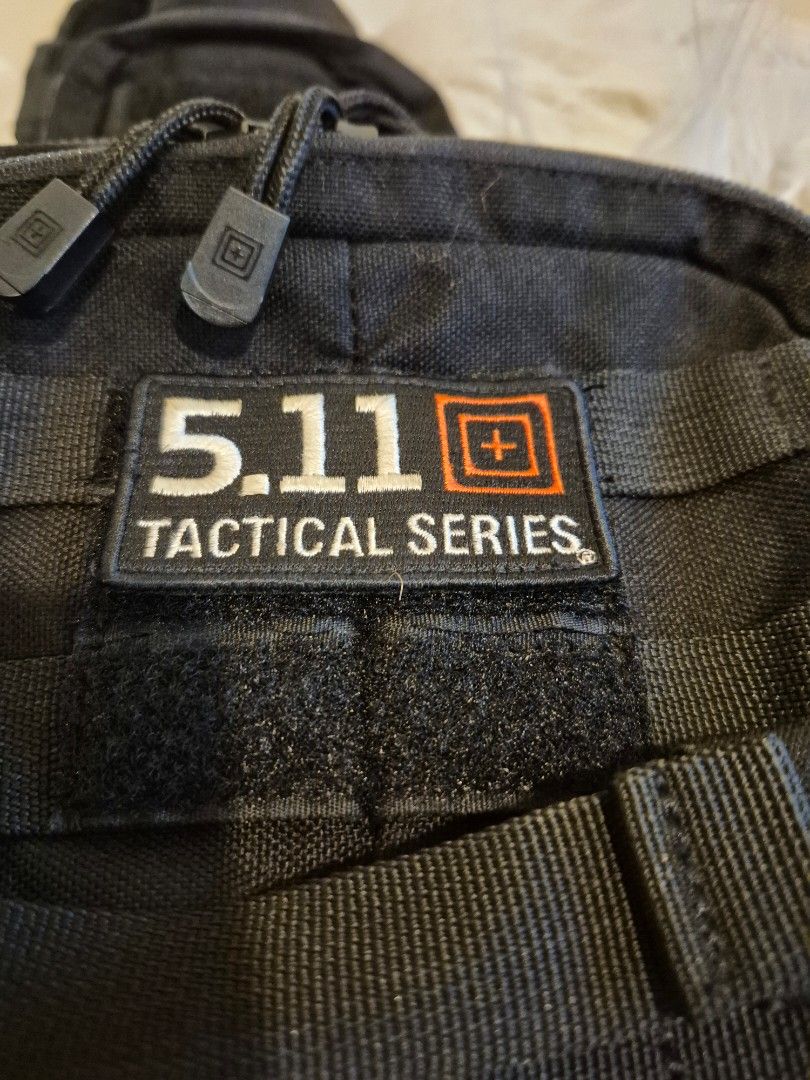 5.11 MOAB 6 Backpack (Category: Backpacks) located in Makati City. Submitted by femosseverything (Listing ID 1459209034, Image 3). Description: Original 5.11 MOAB Tactical BackPack Bought from 5.11 Store physical store • Features adjustable padded strap with internal water bottle pocket and covert Backup Belt pocket at rear. • Water resistant • 5.11 Tier System integrates with other RUSH bags • Main compartment: 10.5" H x 9" L× 5" D • Front compa