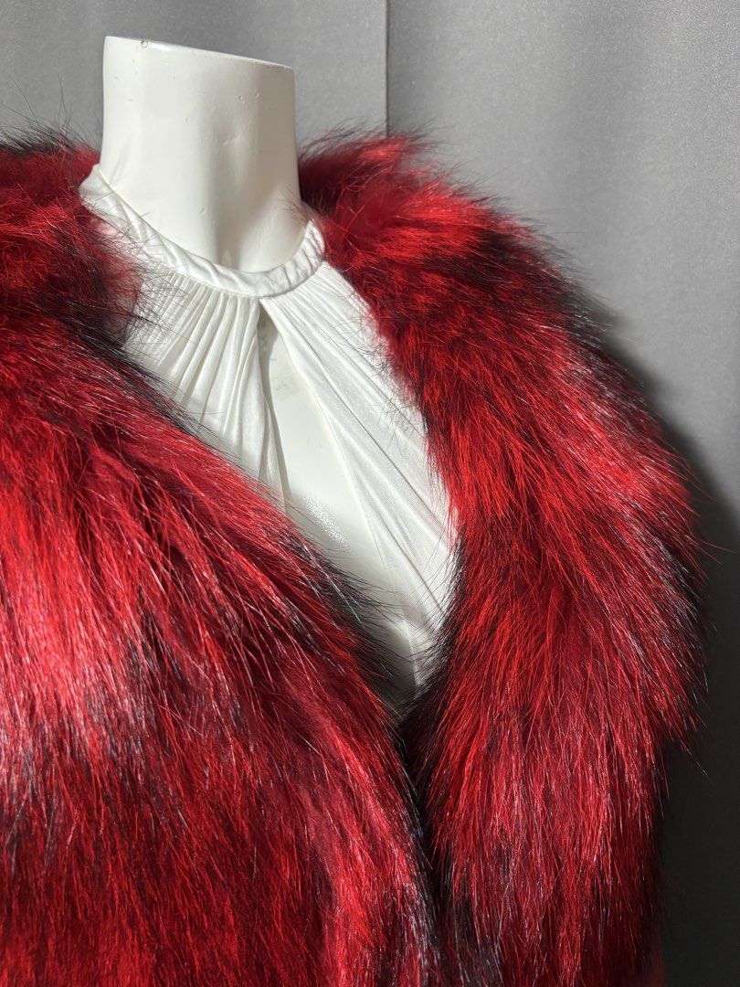 90s Versace Leather Fur Cropped Jacket (Category: Coats, Jackets and Outerwear) located in Baguio. Submitted by thecollector2600 (Listing ID 1459237515, Image 3). Description: Beautiful piece from versace Small fitting 17” x 25” Cut wash tags Bought it at namba osaka last 2025.