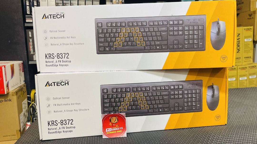 💻 A4TECH KRS-8372 – Perfect for Work, School & Home (Category: Computer Keyboard) located in Caloocan City. Submitted by swiftdeer.cf08f3 (Listing ID 1459191798, Image 1). Description: - A4TECH KRS-8372 Keyboard and Mouse Set - Full-size keyboard with distinctive yellow accented keys - Includes a comfortable mouse - Perfect for everyday computing or as a reliable backup - Two sets available 💬 Message us now for full specs & recommendations! 📷 
