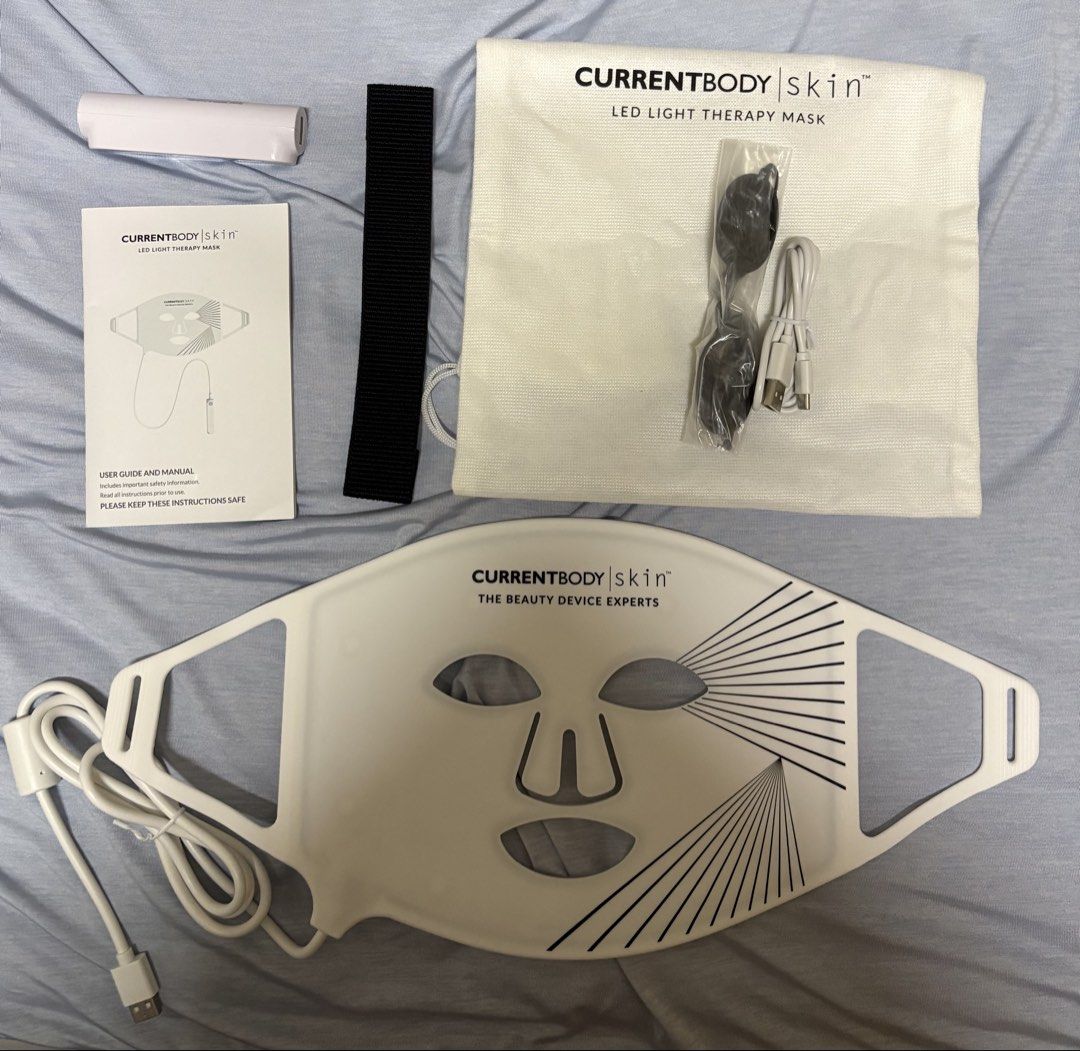 全新 Currentbody Skin LED Light Therapy Mask （分類：面部 - 面部護理）位於 Hong Kong。 由 jacob__lau 提交（商品編號 1459168431，圖片 1）。簡介： 公司抽獎贈品，全新冇用過 原價3000 所有嘢全新冇用過 原裝防塵袋 。