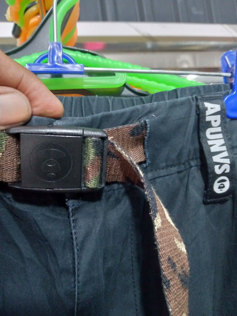 Aape Jogger (Detachable) (Category: Joggers) located in Dipolog. Submitted by street_value (Listing ID 1459213368, Image 3). Description: Aape Jogger (Authentic) 🔹No issue 🔹Waist 34-36 🔹L 38 🔹CF 9/10.