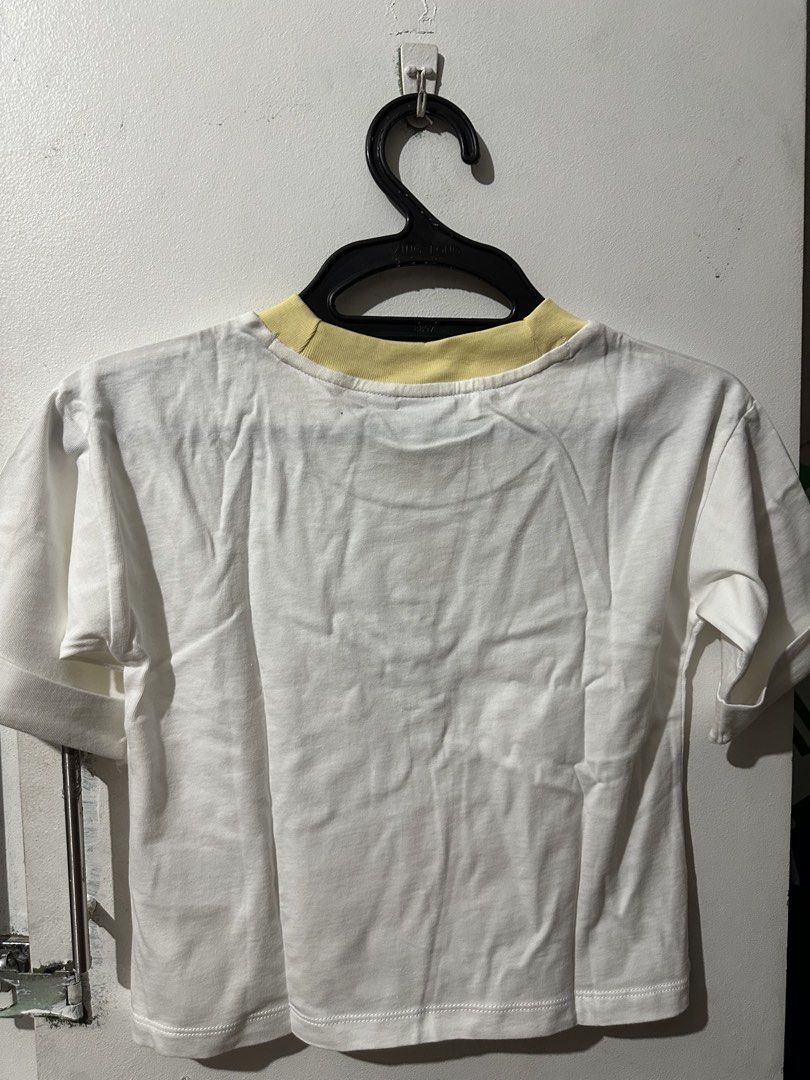 Adidas White Crop Top (Category: Shirts) located in Manila. Submitted by shopkriscloset (Listing ID 1459254092, Image 3). Description: Rfs: too small ‼️PLEASE READ BEFORE PLACING AN OFFER: 🩵Please be patient and respectful. 🤗 If I don’t get to reply immediately, I might be working. 🧡Please REFRAIN from making an offer if you do not intend to complete the purchase‼️ 🧡Kindly read the description for more details on shipping and the product itse