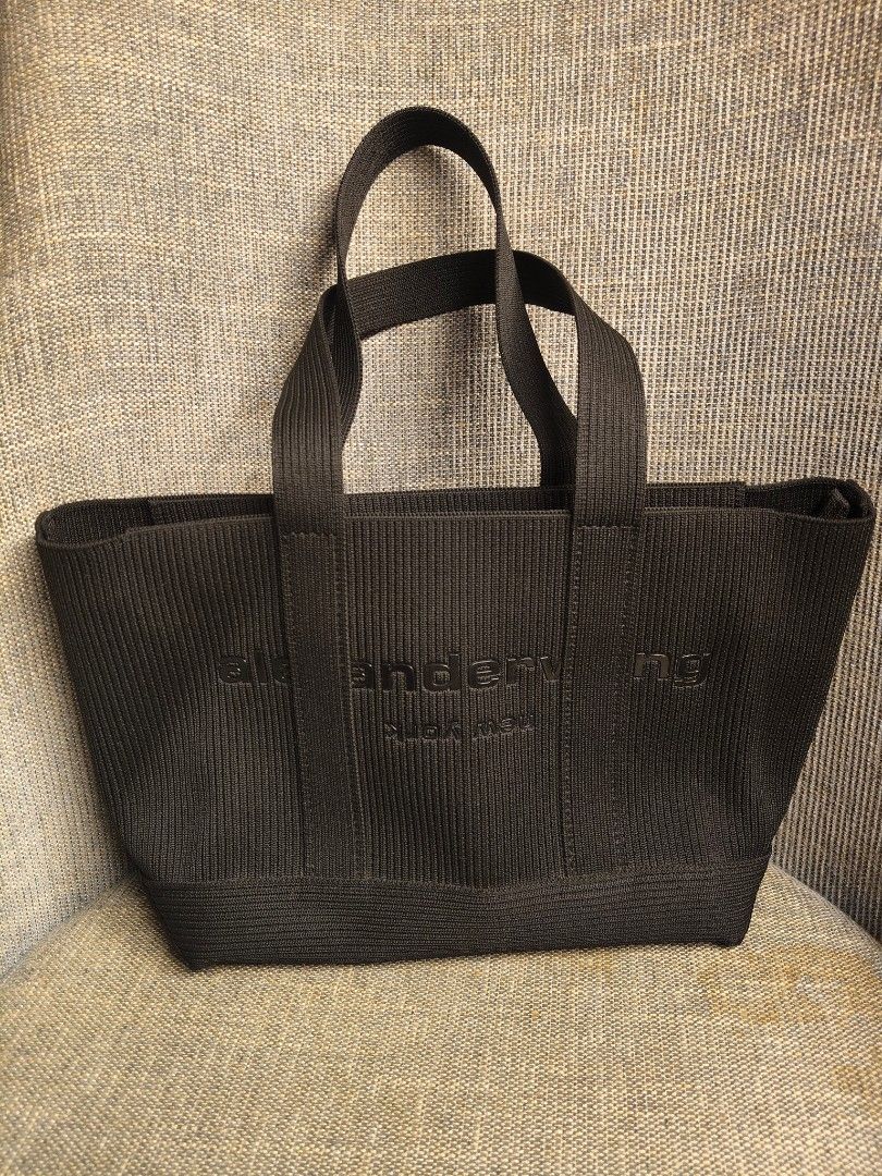 Alexander Wang Ryan Knit Mini Tote with Removable Strap (Category: Luxury Bags & Wallets) located in Mabalacat. Submitted by chiccharmbymitch (Listing ID 1455585716, Image 2). Description: .