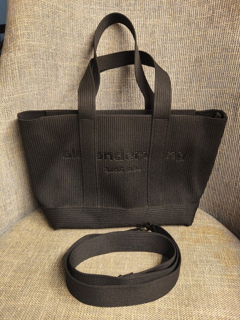 Alexander Wang Ryan Knit Mini Tote with Removable Strap (Category: Luxury Bags & Wallets) located in Mabalacat. Submitted by chiccharmbymitch (Listing ID 1455585716, Image 1). Description: .