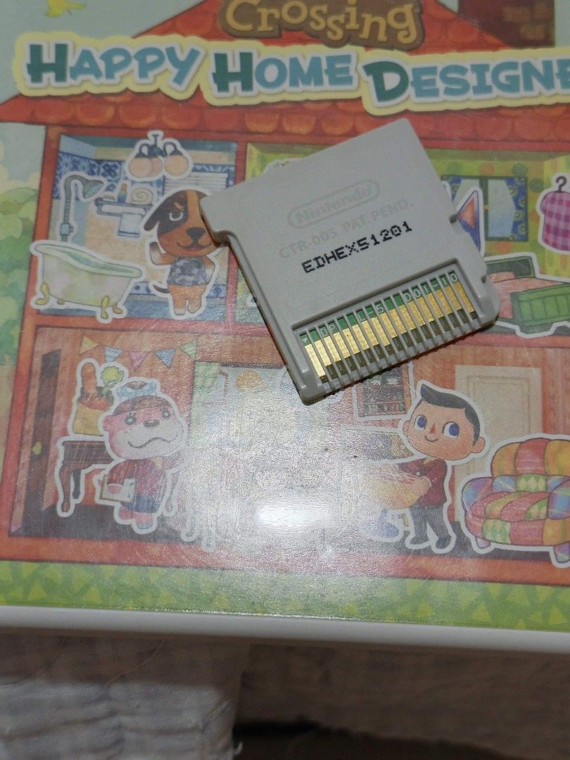 Animal Crossing Happy Home Designer (Category: Nintendo) located in Dagupan City. Submitted by bythemoors (Listing ID 1459157101, Image 2). Description: - Design dream homes for Animal Crossing characters. - Transform downtown with shops, hospital, and school. - Collect and connect with amiibo cards. - Includes game cartridge and case. - Electronic manual included..