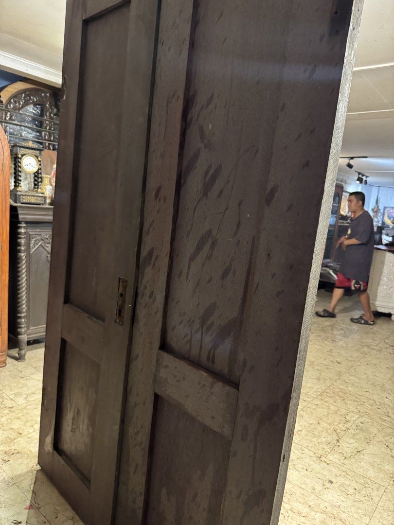 Antique Ilocos Paypay Door (Category: Locks, Doors & Gates) located in Manila. Submitted by sinaunang_gamit (Listing ID 1459113935, Image 3). Description: Antique Ilocos Paypay Door Height: 78.5 inches Width: 23 inches each Thickness: 2 inches ₱10k for the pair.