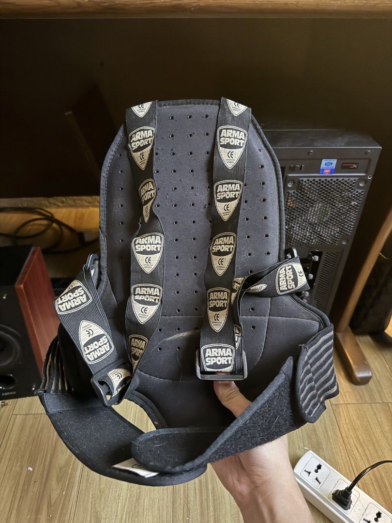 Arma Sport Back Protector Kids (Motorcycle) (Category: Activewear) located in Quezon City. Submitted by bradd09 (Listing ID 1459181134, Image 1). Description: Arma Sport Back Protector for Kids (Motorcycle) I have used this when I was 8-12 Years old What you see is what you get Message me for inquiries See last picture for reference Purchased from the US before for 50$ .
