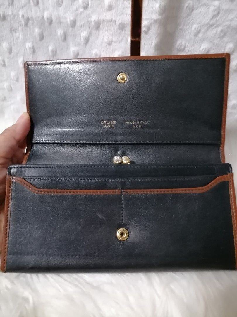 Auth. Celine Wallet (Category: Luxury Bags & Wallets) located in Butuan. Submitted by az-branded.items (Listing ID 1459232117, Image 3). Description: Sign of usage - color rubs @front leather. Pwedeng pang personal not so obvious naman but pwede rin pa restore if kayo po ay maarte. No flaws intact po lahat even edges napakaganda pa.. Authentic item From Japan.