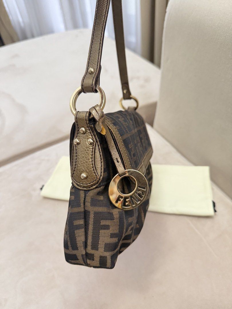 Authentic Fendi Zucca Chef Shoulder Bag (Category: Luxury Bags & Wallets) located in Manila. Submitted by maria_2326 (Listing ID 1459126679, Image 3). Description: Fendi Zucca Chef Shoulder Bag Guarantee Authentic With dust bag only No lowballing Location: Manila/QC.