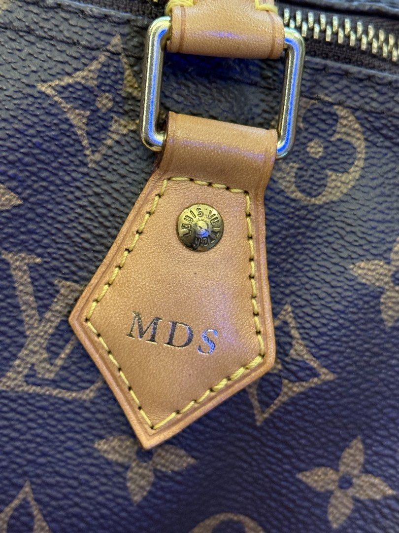 Authentic LV Speedy 30 (Category: Purses & Pouches) located in Manila. Submitted by reg08 (Listing ID 1459149428, Image 3). Description: With initial MDS Super tisay 🥰😍 With box and dustbag.