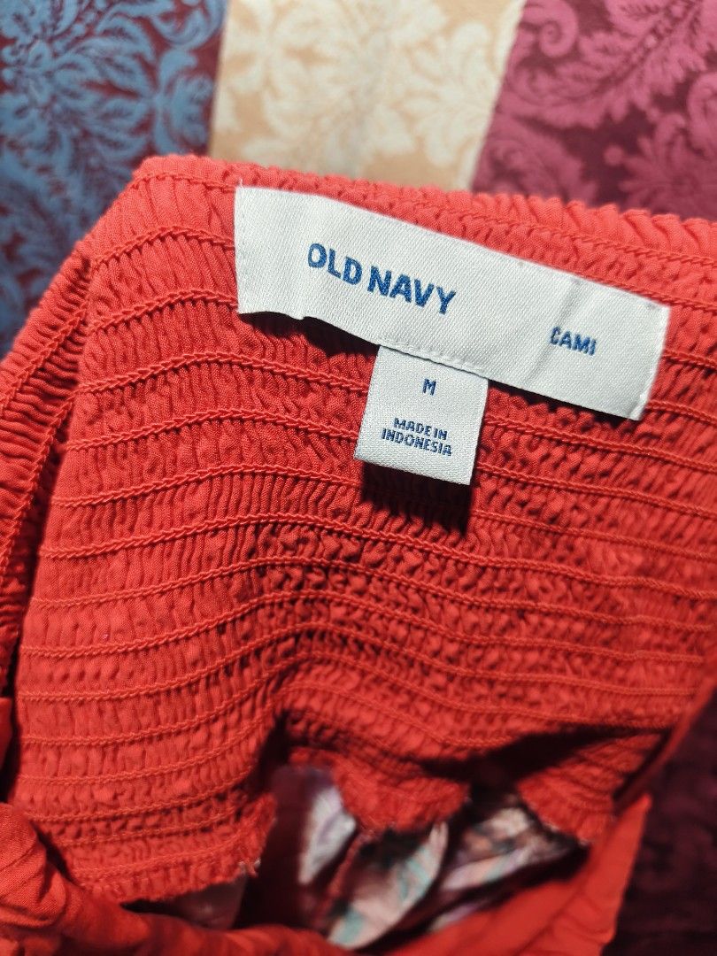 Authentic Old Navy Cami Floral Dress. (Category: Dresses) located in Bulacan. Submitted by prettyfindsby_j (Listing ID 1459130361, Image 3). Description: ✨ PRE-LOVED BUT LIKE NEW FROM CANADA ✨ 🔥 STEAL PRICE: ₱300 ONLY! 🔥 Authentic Old Navy Cami Floral Dress. Gently used but in absolute pristine, like-new condition with zero issues, zero flaws, and no signs of wear. Features a beautiful tropical red floral pattern with purple accents, adjustable