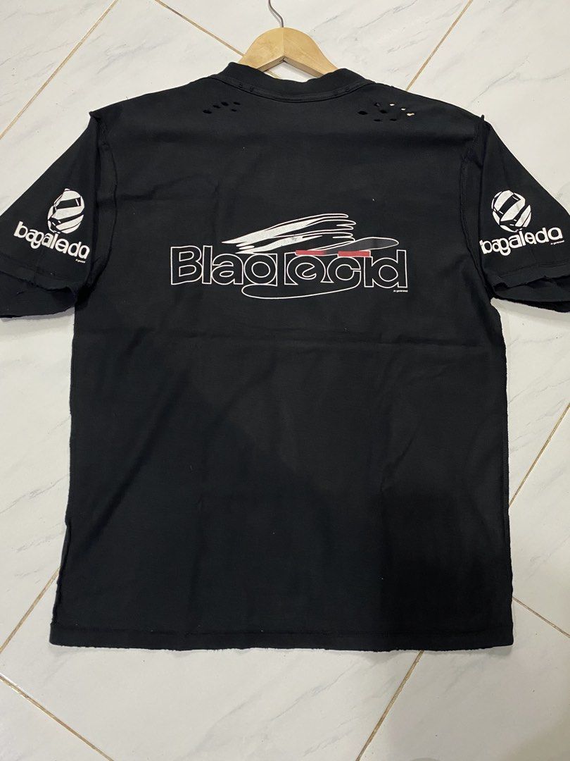 BALENCIAGA AI GENERATED (Category: Luxury Apparel) located in Rizal. Submitted by thrift.cartel (Listing ID 1459131446, Image 2). Description: RARE BALENCIAGA DISTRESS 22x28 .