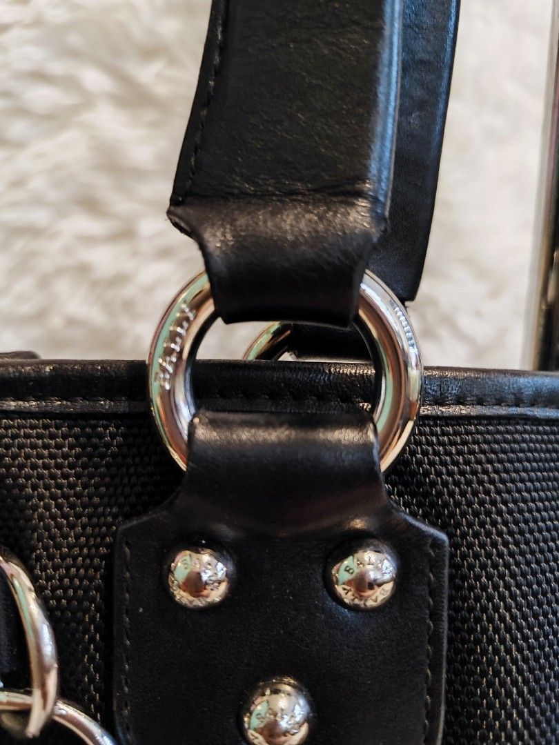 Bally Casma Black Tote Bag with Silver Hardware (Category: Luxury Bags & Wallets) located in Antipolo. Submitted by brainchelle (Listing ID 1447900525, Image 3). Description: FREE DELIVERY. - Classic black tote bag - Features silver hardware details - Sturdy handles - Plenty of space inside for essentials - Great for everyday use or travel - Clean and well-maintained.