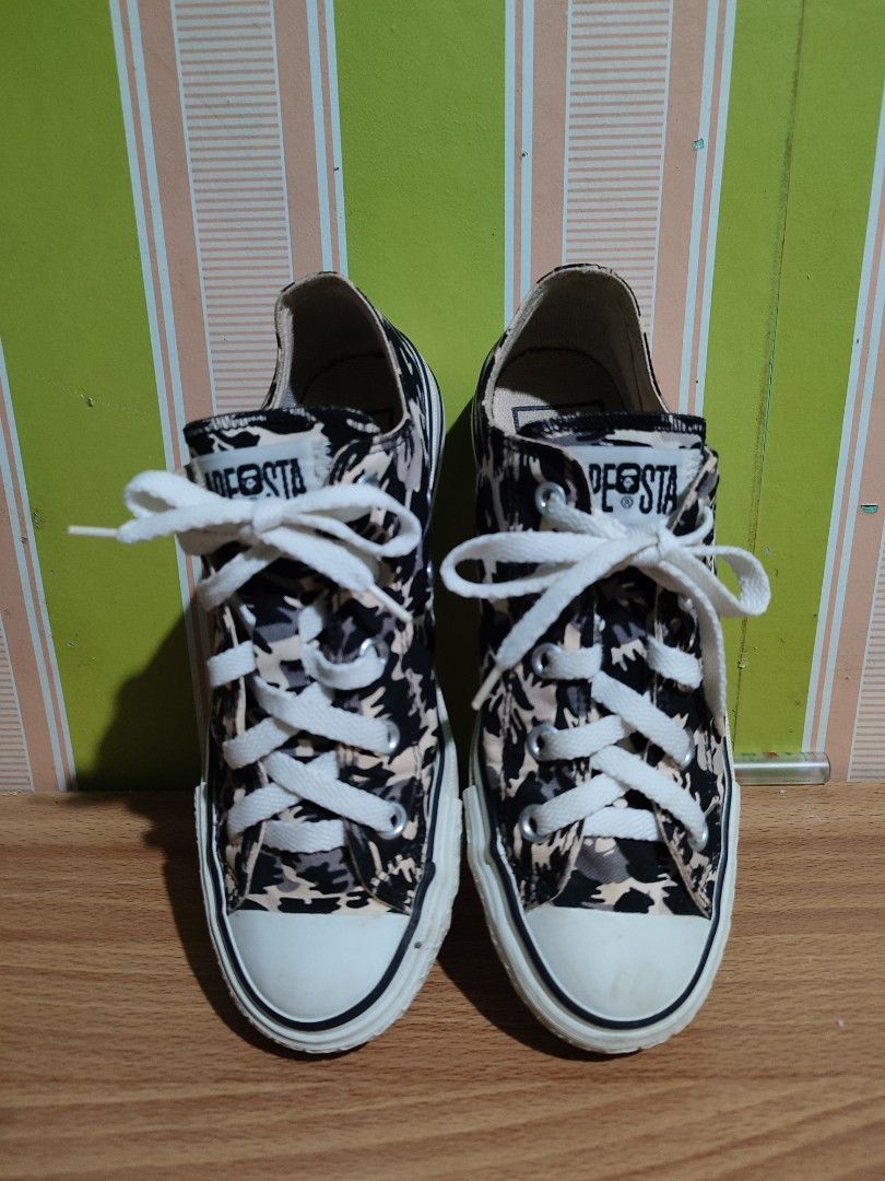 BAPE STA Low Leopard Print (Category: Sneakers) located in Manila. Submitted by choycleverdeer.f04b80 (Listing ID 1459121555, Image 1). Description: - BAPE STA Low sneakers - Classic leopard print - Size 41 - Ideal for streetwear enthusiasts - Please check photos for exact condition.