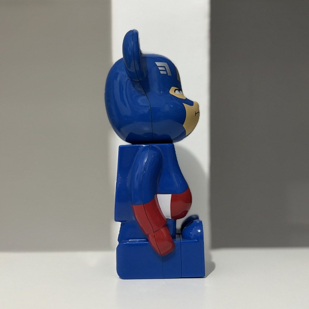 Bearbrick x Cleverin: Captain America (Category: Designer & Blind Box Toys) located in Santa Rosa. Submitted by shikaricollectibles (Listing ID 1459125594, Image 3). Description: Bearbrick x Cleverin No Box & Cleverin Sticks Price: ₱650 each Location: Santa Rosa, Laguna/ Cubao, QC MOD: J&T/ LBC/ Lalamove MOP: Gcash/ BPI.