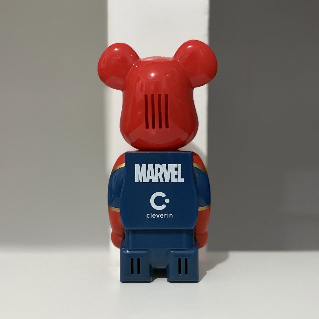 Bearbrick x Cleverin: Captain Marvel (Category: Designer & Blind Box Toys) located in Santa Rosa. Submitted by shikaricollectibles (Listing ID 1459125270, Image 2). Description: Bearbrick x Cleverin No Box & Cleverin Sticks Price: ₱650 each Location: Santa Rosa, Laguna/ Cubao, QC MOD: J&T/ LBC/ Lalamove MOP: Gcash/ BPI.