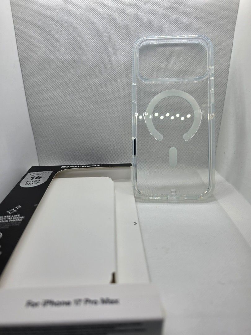 Bodyguardz case for iphone 17 pro max (Category: Cases & Sleeves) located in Las Pinas. Submitted by jhered (Listing ID 1459211093, Image 1). Description: Sale Brandnew Original With magsafe Sale for 2000 Las pinas area.