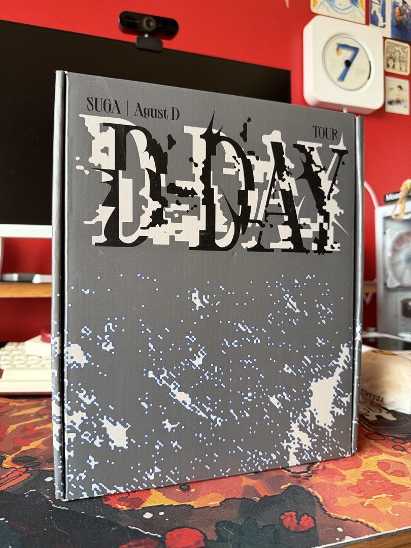 BTS AGUST D SUGA D-DAY Merch Box # 15, Hobbies & Toys, Memorabilia ...