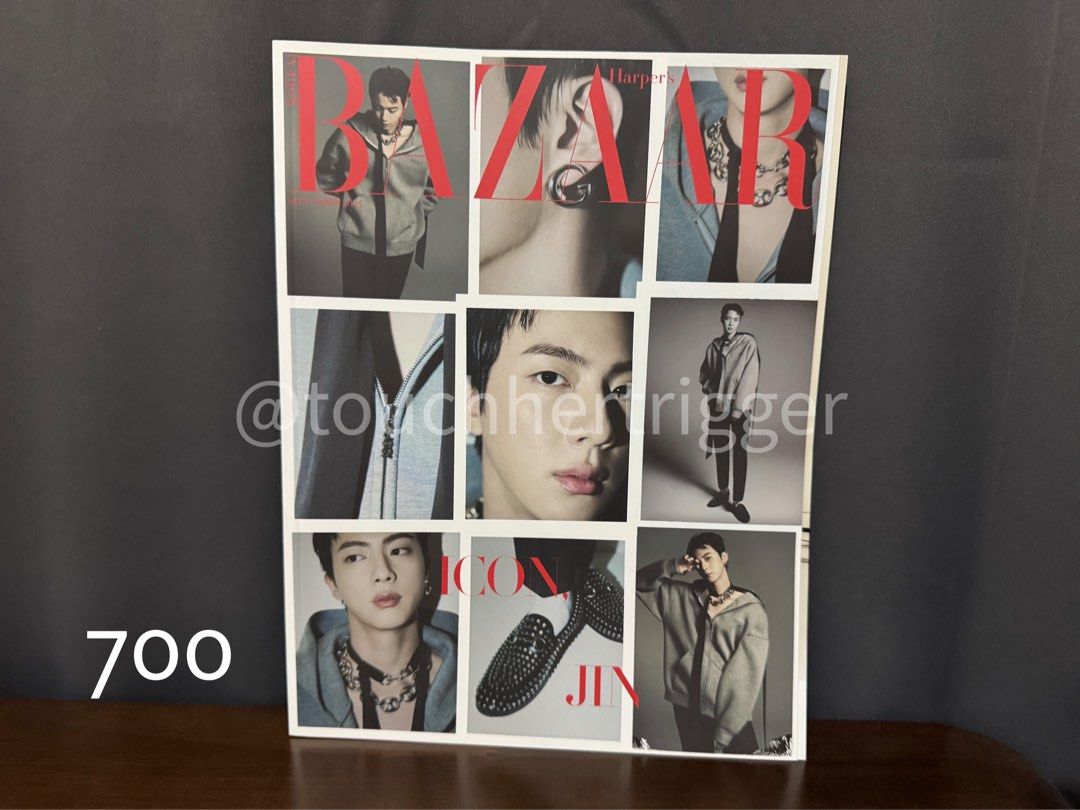 BTS Jin Harper’s Bazaar September 2024 Issue (Category: Magazines) located in Quezon City. Submitted by touchhertrigger (Listing ID 1459146368, Image 1). Description: 🔔 OFFERS LOWER THAN PRICES PROVIDED WILL BE TURNED DOWN 🔔 listed = available. prices = final. payo w/in 24 hours Please do not message if uncertain, not ready with the funds, or to lowball. Saying “no, but thank you” instead of leaving me hanging would be appreciated..